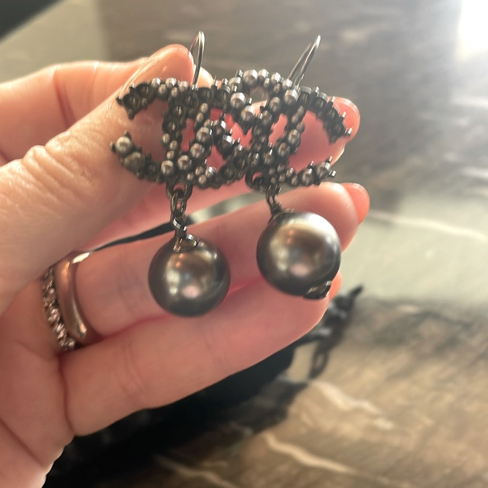 AUTHENTIC CHANEL EARRINGS!